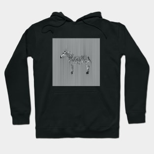 Zebra barcode Hoodie